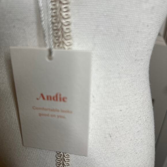Andie Swim The Scala Top Strapless Bandeau in Punch Size Small NWT - Picture 4 of 11